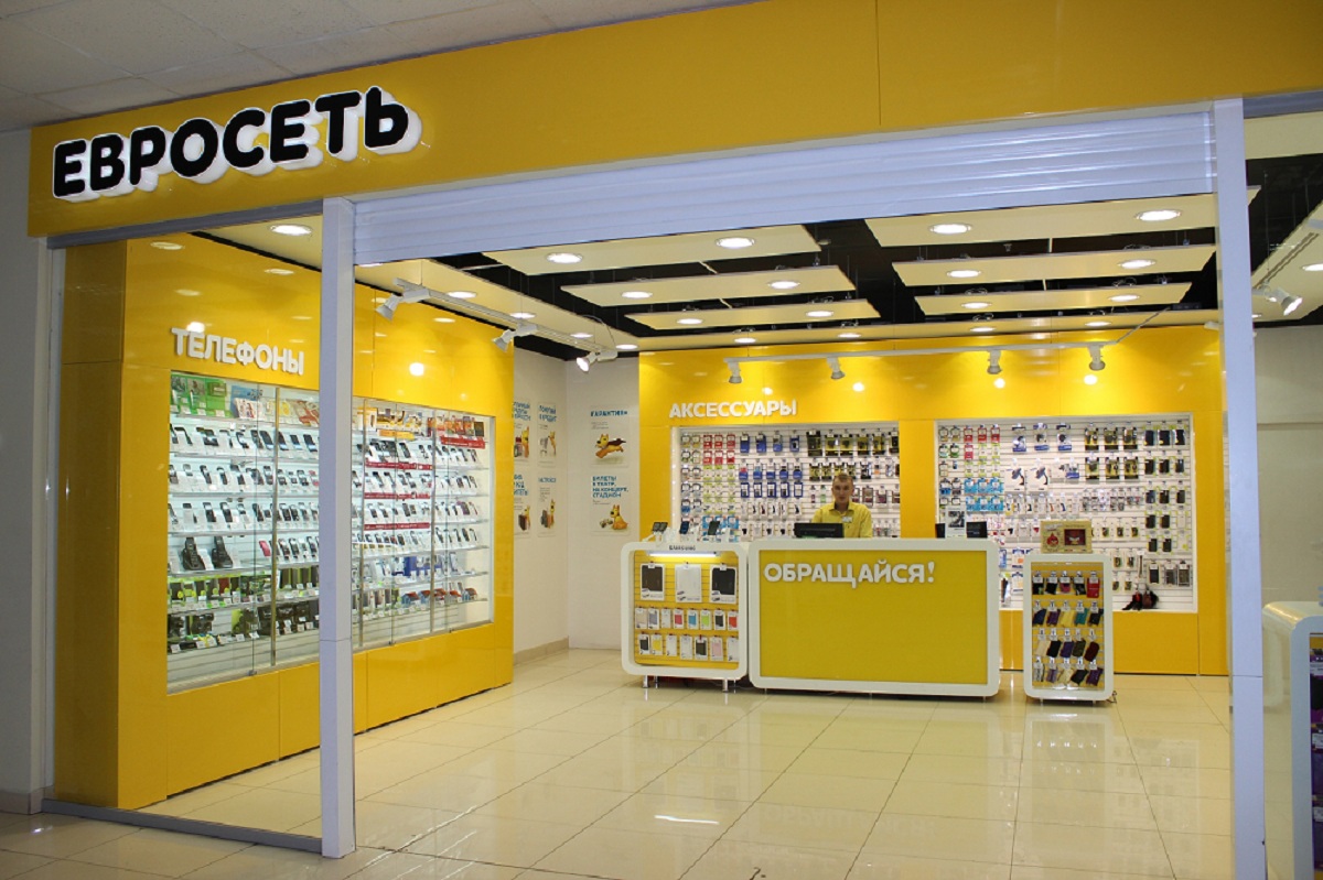 Сколько Магазинов Евросети