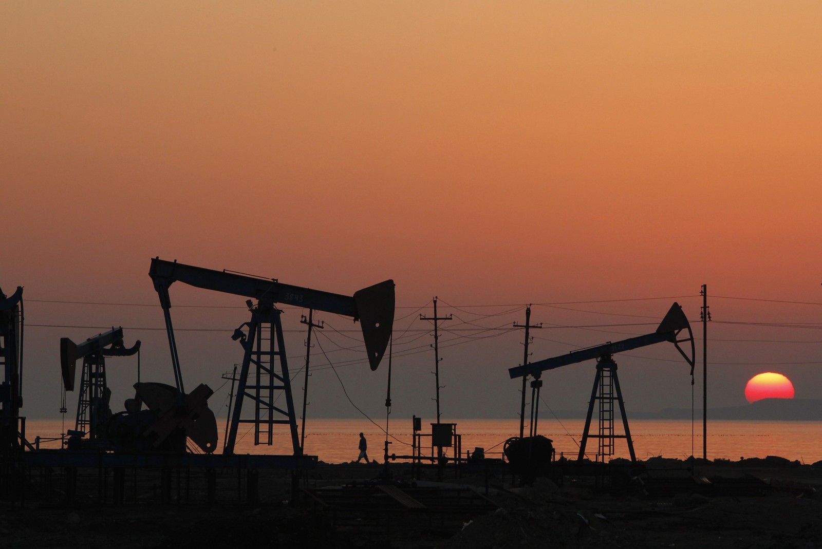 Добыча нефти на Северном Кавказе